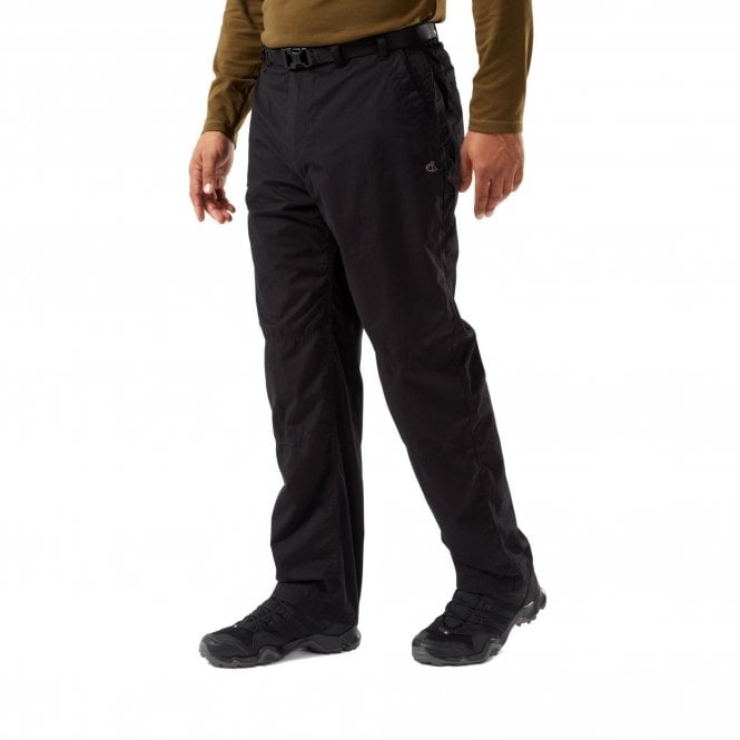 Craghoppers Mens Kiwi Winter Lined Trousers - Black Pepper: Regular: UK 32  | EU 46 - Outback Jacks Ireland