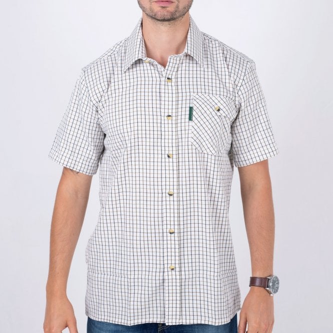 Country Classics Mens Short Sleeve Check Shirt - Tattersall - Premium clothing from Country Classics - Just $16.99! Shop now at Warwickshire Clothing
