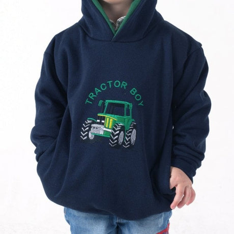 Hazy Blue Childrens Tractor Boy Hoodies - Premium clothing from Hazy Blue - Just $12.99! Shop now at Warwickshire Clothing