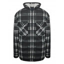 Hazy Blue Kids Sherpa Fleece Lined Checked Hooded Shirt - Robbo - Just £19.99! Shop now at Warwickshire Clothing. 