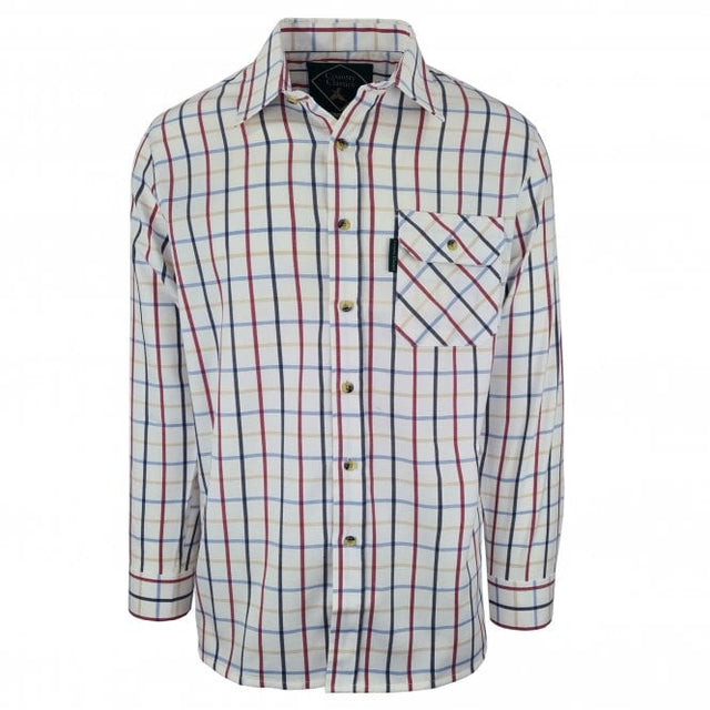 Country Classics Mens Long Sleeved Check Shirt Redcar Red - Premium clothing from Country Classics - Just $17.99! Shop now at Warwickshire Clothing