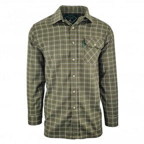 Country Classics Mens Long Sleeved Check Shirt - Woburn Green - Just £18.99! Shop now at Warwickshire Clothing. 