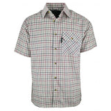 Country Classics Mens Short Sleeved Check Shirt - Beaver Red - Premium clothing from Country Classics - Just $16.99! Shop now at Warwickshire Clothing