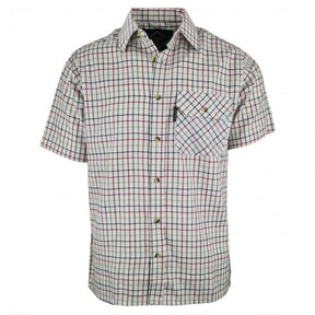 Country Classics Mens Short Sleeved Check Shirt - Beaver Red - Just £16.99! Shop now at Warwickshire Clothing. 