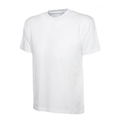 Uneek Classic T-Shirt Unisex Mens Plain Short Sleeve Blank Cotton Round Neck - Just £6.99! Shop now at Warwickshire Clothing. 