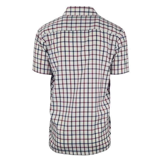 Country Classics Mens Short Sleeve Check Shirt - Ascot Wine - Premium clothing from Country Classics - Just $16.99! Shop now at Warwickshire Clothing