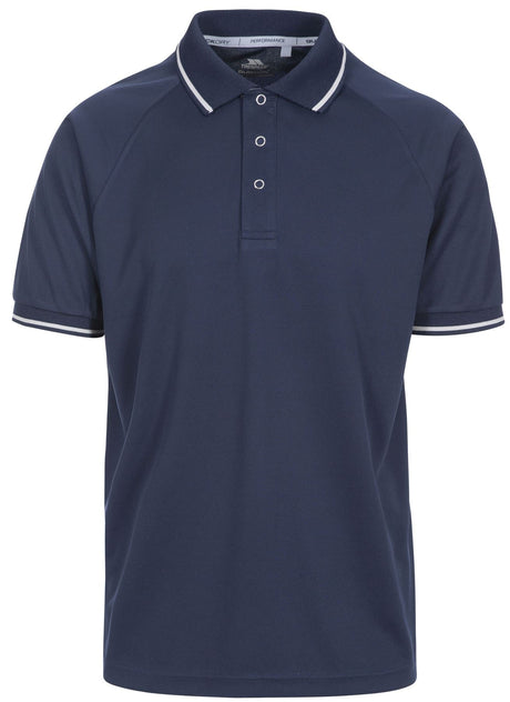 Trespass Mens Bonington Quick Dry Active Polo Shirt - Just £14.99! Shop now at Warwickshire Clothing. 