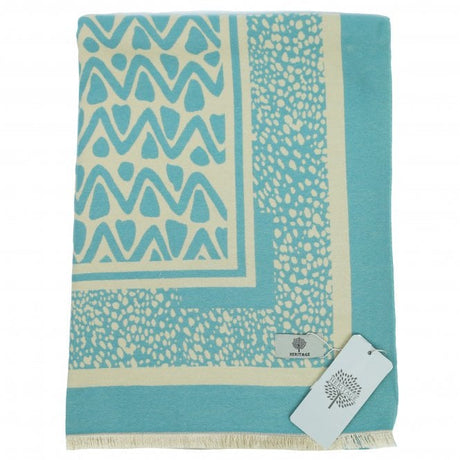 Heritage Scarf Women's Scarves Reversible - Waves - Just £13.99! Shop now at Warwickshire Clothing. 