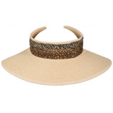 Hazy Blue womens straw hat sun visor hat - Just $6.99! Shop now at Warwickshire Clothing. Free Dellivery.