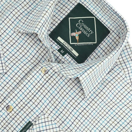 Country Classics Mens Short Sleeve Check Shirt - Epsom - Just £16.99! Shop now at Warwickshire Clothing. 