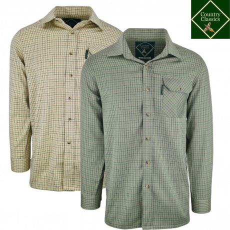 Country Classic Mens Long Sleeved Check Country Shirt Cartmel - Premium clothing from Country Classics - Just $17.99! Shop now at Warwickshire Clothing