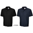 Uneek Mens Plain Active Polo Shirt - Premium clothing from Uneek - Just $8.99! Shop now at Warwickshire Clothing
