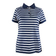 Hazy Blue Womens Short Sleeve Polo Shirt - Zoe - Just £14.99! Shop now at Warwickshire Clothing. 