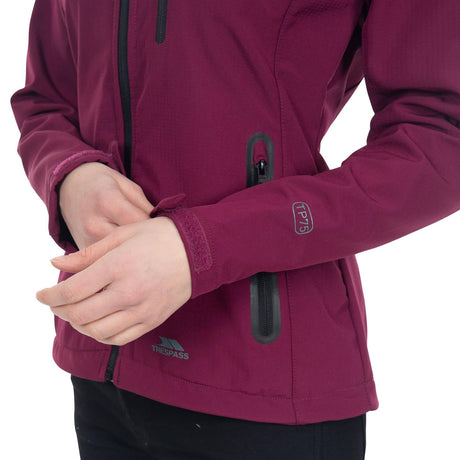 Trespass Womens Bela II Softshell Jacket - Just £36.99! Shop now at Warwickshire Clothing. 