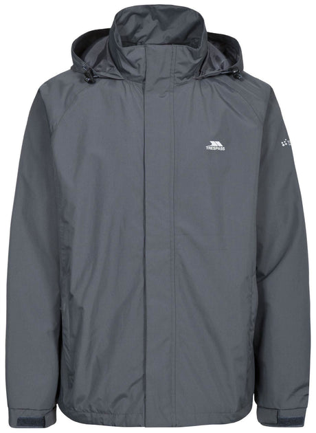 Trespass Mens Nabro II Waterproof Jacket Hooded Weatherproof Rain Coat - Just £29.99! Shop now at Warwickshire Clothing. 