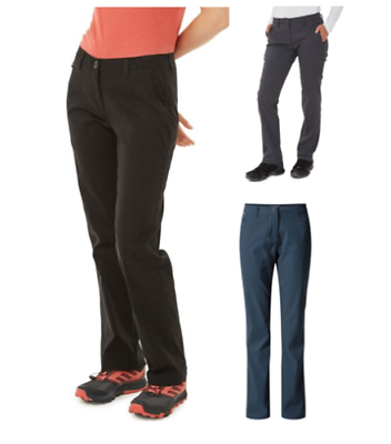 Craghoppers Womens KIWI PRO STRETCH LONG LEG Trousers Walking outdoor golf  | eBay
