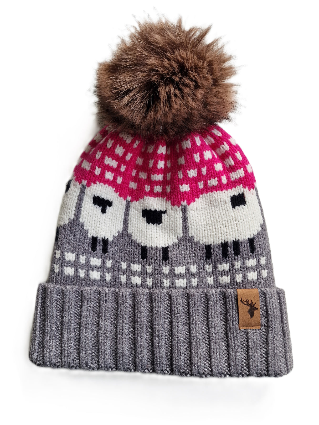 House Of Tweed Luxury sheep cow horse Pompom hat Beanie One Size - Just $14.99! Shop now at Warwickshire Clothing. Free Dellivery.