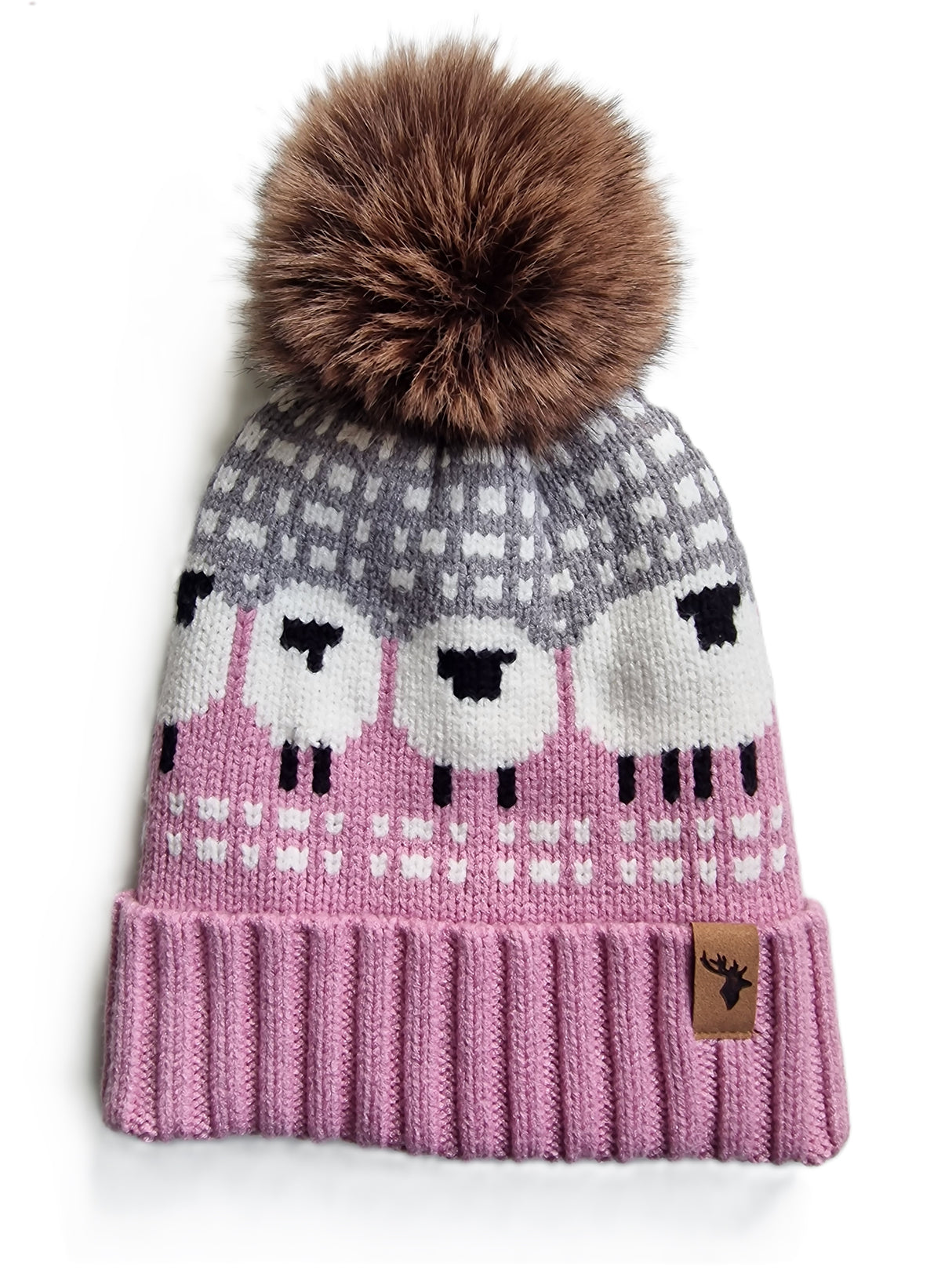 House Of Tweed Luxury sheep cow horse Pompom hat Beanie One Size - Just $14.99! Shop now at Warwickshire Clothing. Free Dellivery.