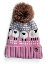 House Of Tweed Luxury sheep cow horse Pompom hat Beanie One Size - Just $14.99! Shop now at Warwickshire Clothing. Free Dellivery.