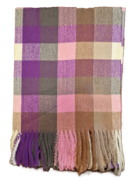 House Of Tweed Womens Soft Tartan Scarf - Just £14.99! Shop now at Warwickshire Clothing. 