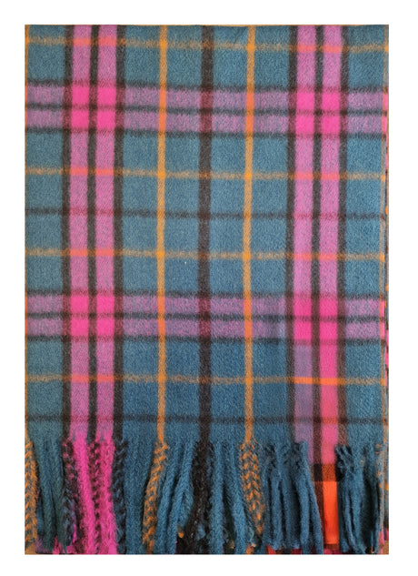 House Of Tweed Womens Soft Tartan Scarf - Just £14.99! Shop now at Warwickshire Clothing. 