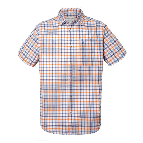 Craghoppers Mens Holbrook Cool Lightweight Short Sleeved Check Shirt - Just £19.99! Shop now at Warwickshire Clothing. 