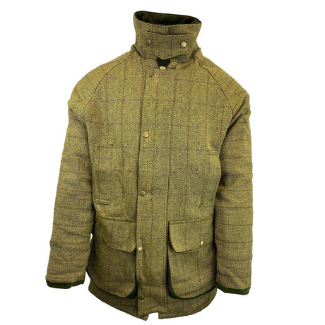 Hazy Blue Mens Derby Tweed Waterproof Jacket - Just £89.99! Shop now at Warwickshire Clothing. 