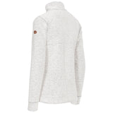 Trespass Womens Ronette Textured Knitted 1/2 Zip Fleece Jacket Off White - Just £27.99! Shop now at Warwickshire Clothing. 