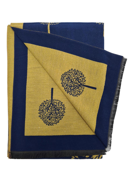 Heritage Pashmina Tree Of Life Womens Scarf - Just £14.99! Shop now at Warwickshire Clothing. 