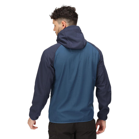 Regatta Mens Arec III Outdoor Hooded Softshell Jacket - Just £29.99! Shop now at Warwickshire Clothing. 