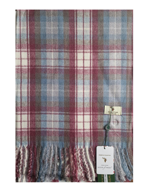 House Of Tweed Womens Soft Tartan Scarf - Just £14.99! Shop now at Warwickshire Clothing. 