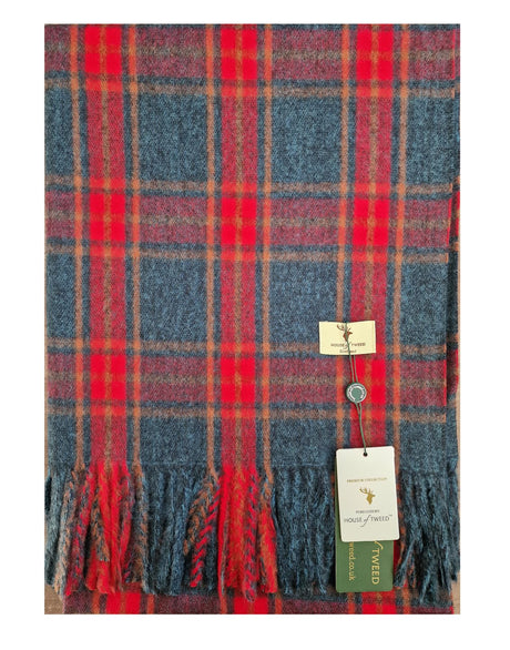 House Of Tweed Womens Soft Tartan Scarf - Just £14.99! Shop now at Warwickshire Clothing. 