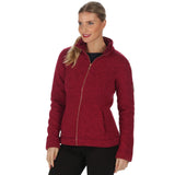 Regatta Womens Ladies Raneisha Knit Effect Bonded Fleece Jacket - Just £29.99! Shop now at Warwickshire Clothing. 