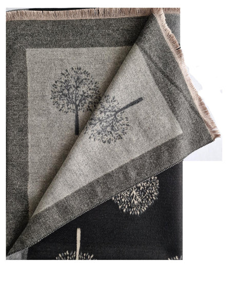 Hazy Blue Tree Of Life Scarfs - Just £13.99! Shop now at Warwickshire Clothing. 