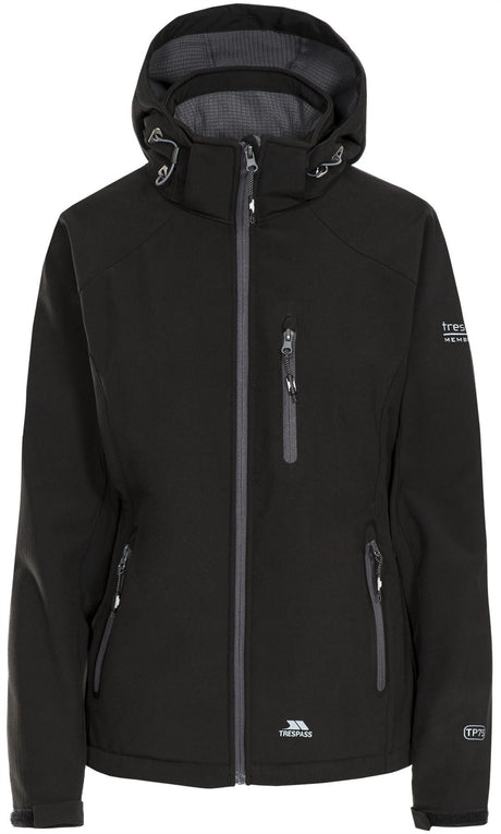 Trespass Womens Bela II Waterproof Breathable Softshell Jacket - Just £39.99! Shop now at Warwickshire Clothing. 