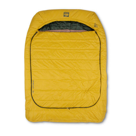 Kelty Tru.Comfort Doublewide 20°F (-7°C) Synthetic 2-Person Sleeping Bag - One Size - Olive Oil/Gamescape