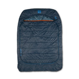 Kelty Tru.Comfort Doublewide 20°F (-7°C) Synthetic 2-Person Sleeping Bag - One Size - Pageant Blue/Hiker