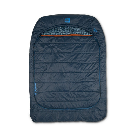 Kelty Tru.Comfort Doublewide 20°F (-7°C) Synthetic 2-Person Sleeping Bag - One Size - Pageant Blue/Hiker
