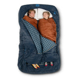 Kelty Tru.Comfort Doublewide 20°F (-7°C) Synthetic 2-Person Sleeping Bag - One Size - Pageant Blue/Hiker