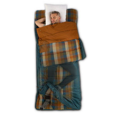 Kelty Wayback 20°F (-7°C) Synthetic Sleeping Bag - One Size - Reflecting Pond