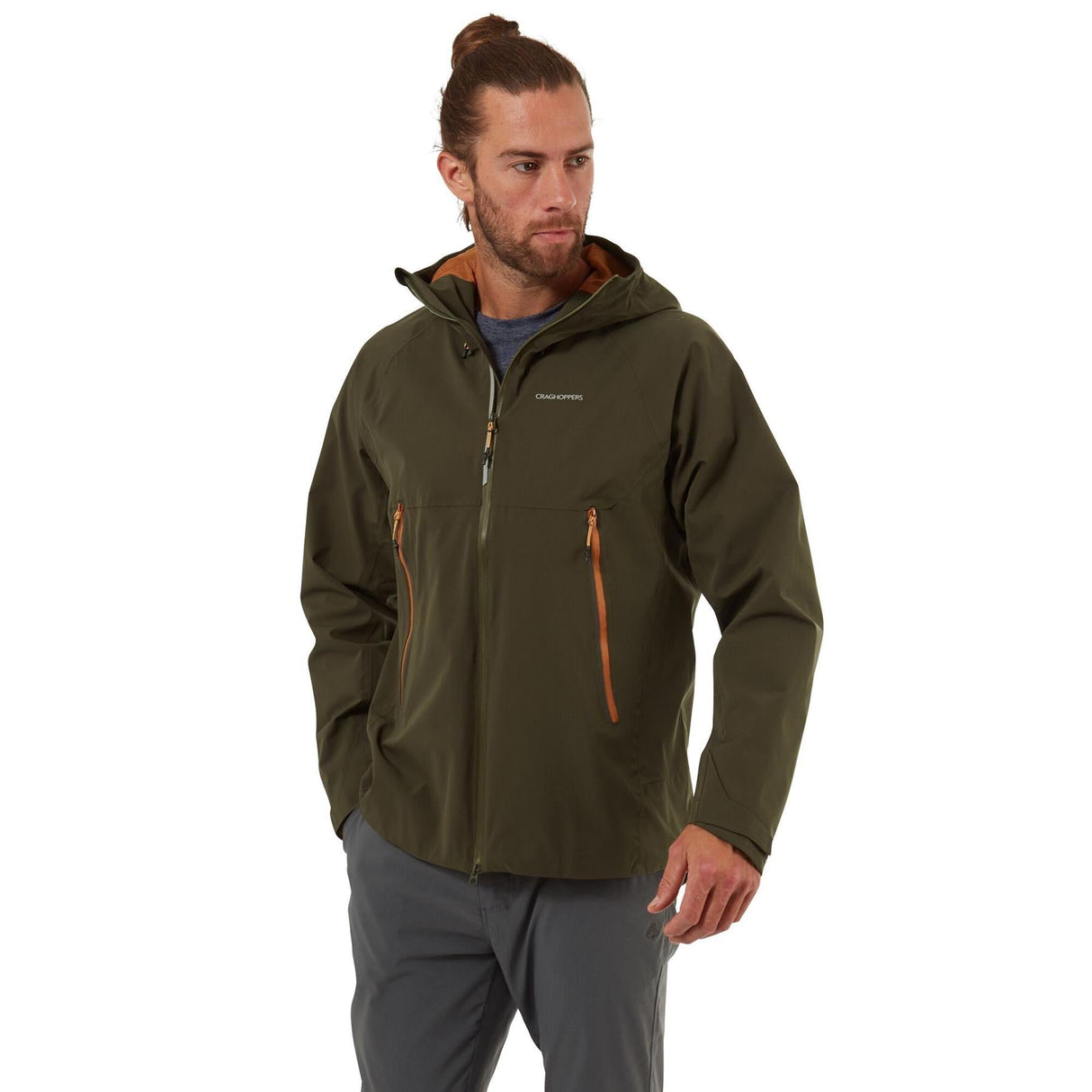 Craghoppers Mens Trelawny II Waterproof Breathable Stretch Hooded Hooded Coat - Premium clothing from Craghoppers - Just $54.99! Shop now at Warwickshire Clothing