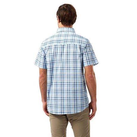 Craghoppers Mens Vernon Summer Check Short Sleeve Shirt - Just £18.99! Shop now at Warwickshire Clothing. 