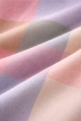 House Of Tweed Womens Soft Check Tartan Scarf