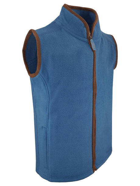 Hazy Blue Freya Full Zip Kids Fleece Bodywarmer - Just £19.99! Shop now at Warwickshire Clothing. 