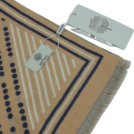 Heritage Warm Cashmere Pashmina Soft Feel Scarve - Aztec - Just £13.99! Shop now at Warwickshire Clothing. 