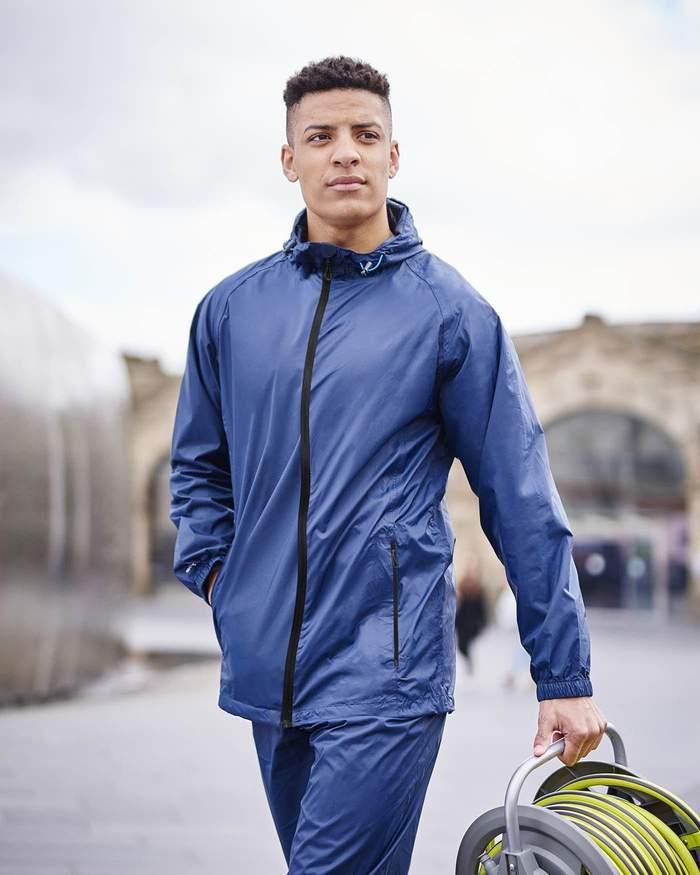 Regatta Mens Pro Packaway Waterproof Jacket with Bag - Just $13.99! Shop now at Warwickshire Clothing. Free Dellivery.