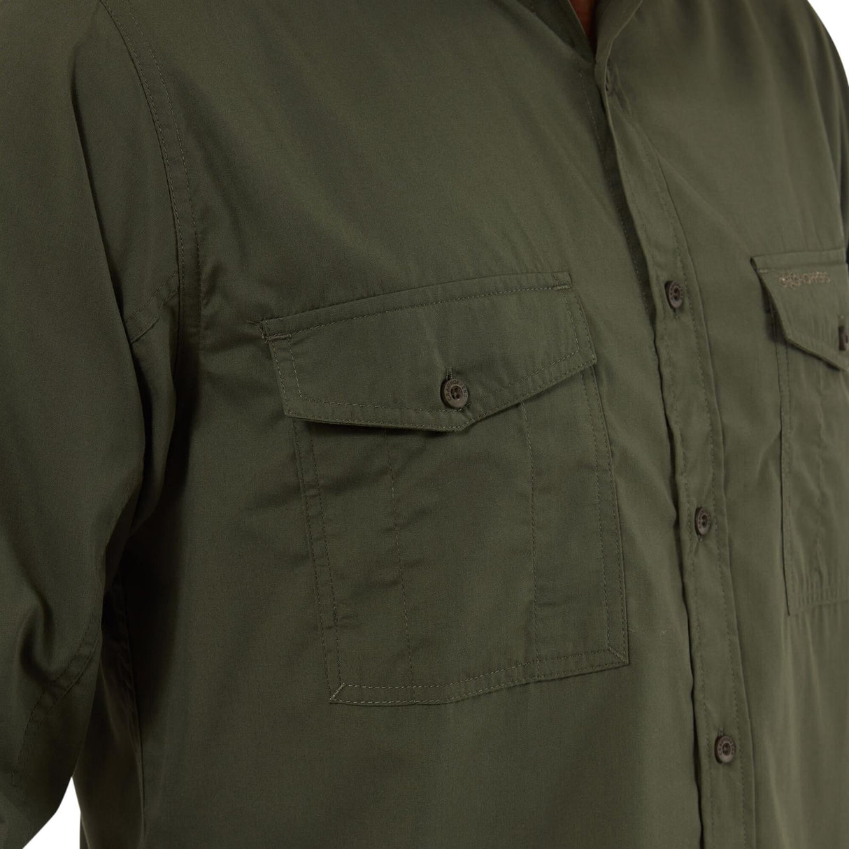 Craghoppers Mens Kiwi Long Sleeve Shirt Oatmeal XL