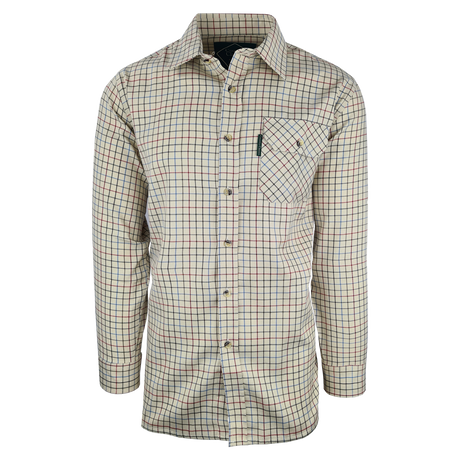 Country Classics Mens Long Sleeve Check Shirt - Burghley Red - Just $18.99! Shop now at Warwickshire Clothing. Free Dellivery.