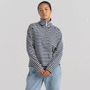 Craghoppers Women's Melina Half Zip Fleece | Blue Navy Stripe - Just £29.99! Shop now at Warwickshire Clothing. 