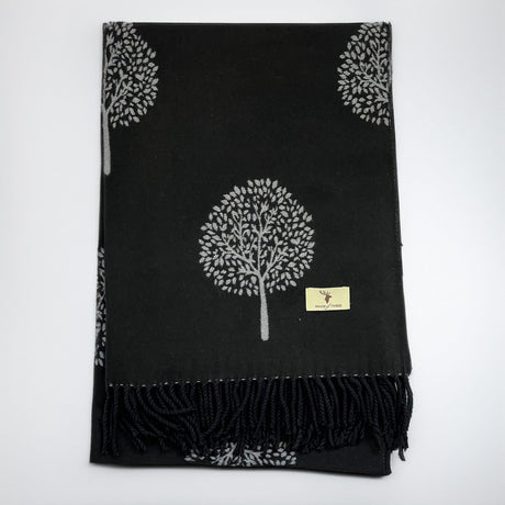 House of Tweed Tree of Life Scarf - Just £14.99! Shop now at Warwickshire Clothing. 